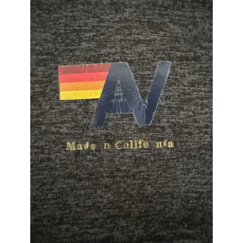 AVIATOR NATION Full Length Hi-Rise 5 Stripe Leggings Charcoal | XS - Picture 8 of 13